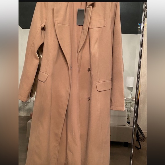 Guess Jackets & Blazers - Guess Women's Classic Tan Trench Coat